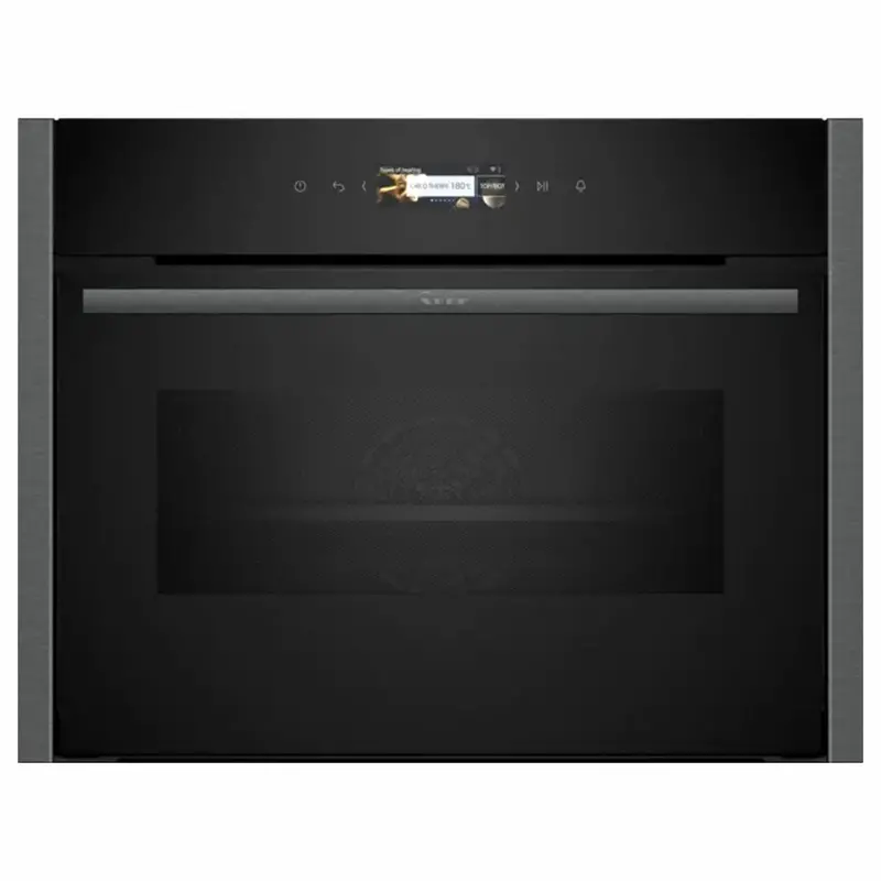 Neff C24Mr21G0B N70 45L Built-In Compact Oven With Microwave – Graphite Grey Finish 1