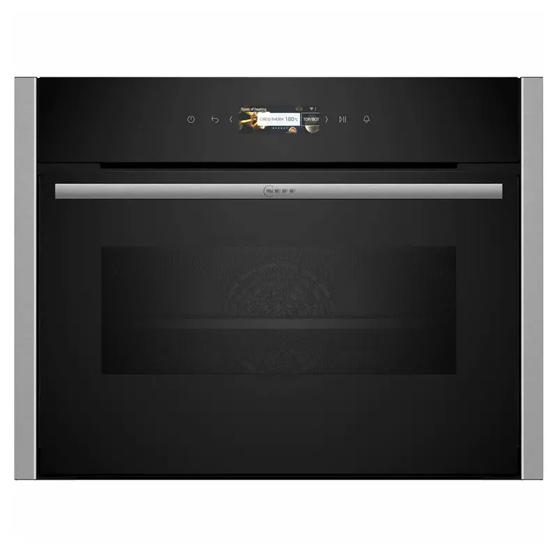 Neff C24Mr21N0B N70 45L Built-In Single Oven With Microwave – Stainless Steel Trim 1