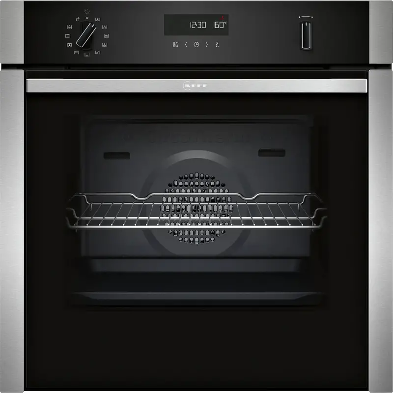 Neff N50 72L Stainless Steel Built-In Multifunction Electric Oven 1