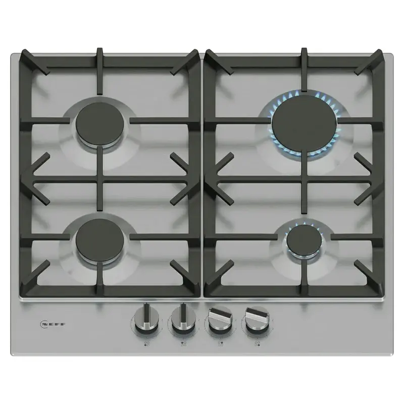 Neff T26Cip8N0 N70 60Cm Gas Hob – Stainless Steel 1