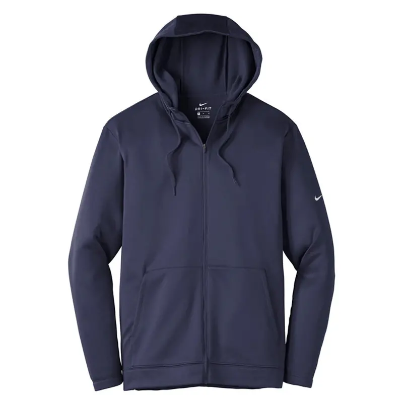 Nike Therma-Fit Fleece Hoodie With Full Zip