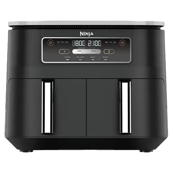 Ninja Af200Uk Foodi 4-In-1 Dual-Zone Air Fryer – 7.6L Capacity, Matte Black 1