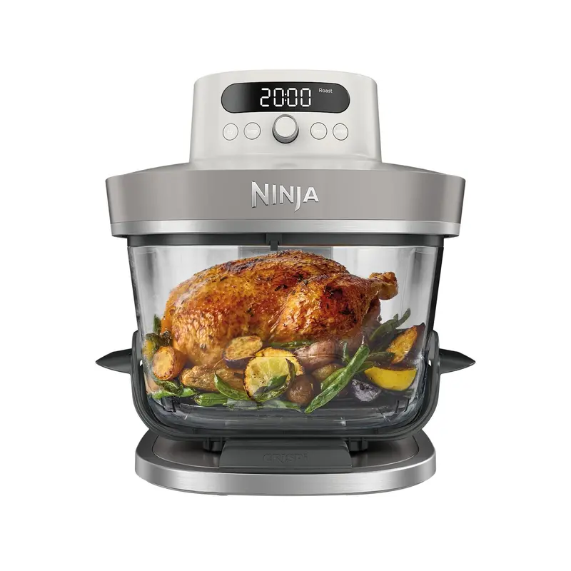 Ninja Crispi Pro Xl Air Fryer – 7-In-1 Functionality, Glass Basket, Bone-Colored Finish | As101Uklg 1