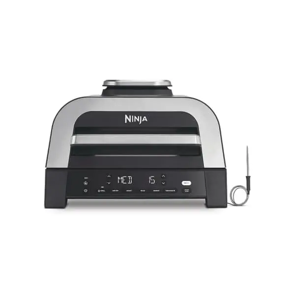 Ninja Dg551Uk – 6-In-1 Max Grill & Air Fryer (1760W) | Grey & Silver 1
