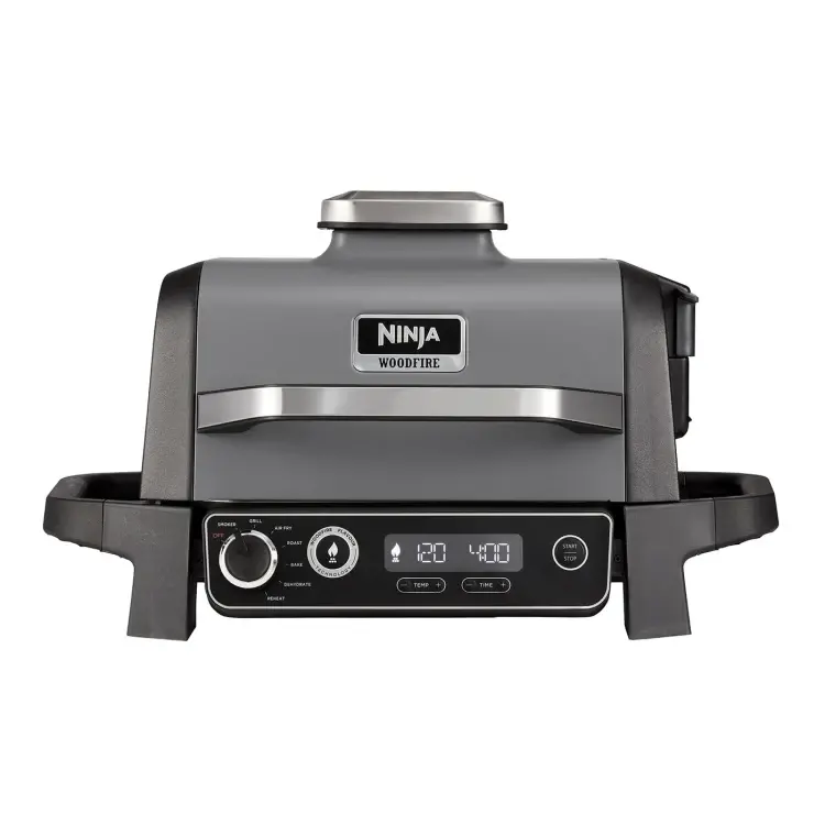Ninja Woodfire Og701Uk Outdoor Electric Bbq Grill & Smoker – Grey/Black 1