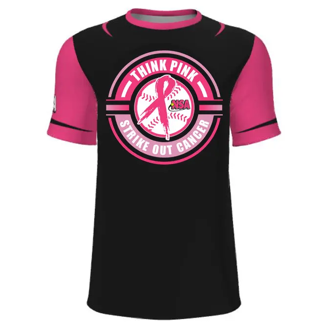 Nsa Breast Cancer Awareness Sublimated Short Sleeve T-Shirt 1