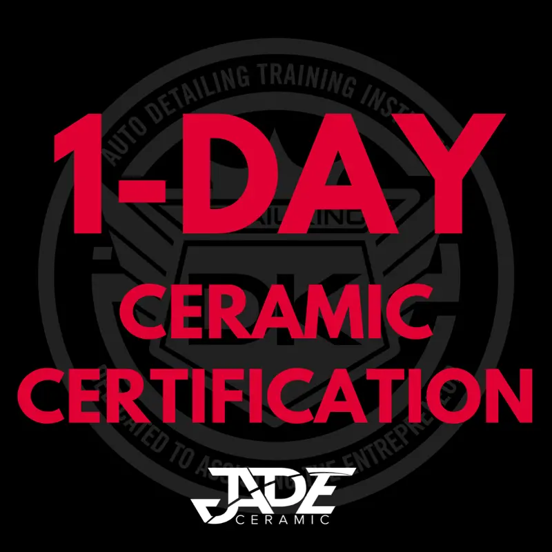 One-Day Jade Ceramic Coating Certification Course – April 20, 2026 1