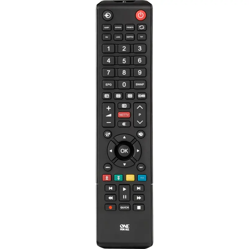One For All Urc1919 Universal Replacement Remote For Toshiba Tvs – Black 1