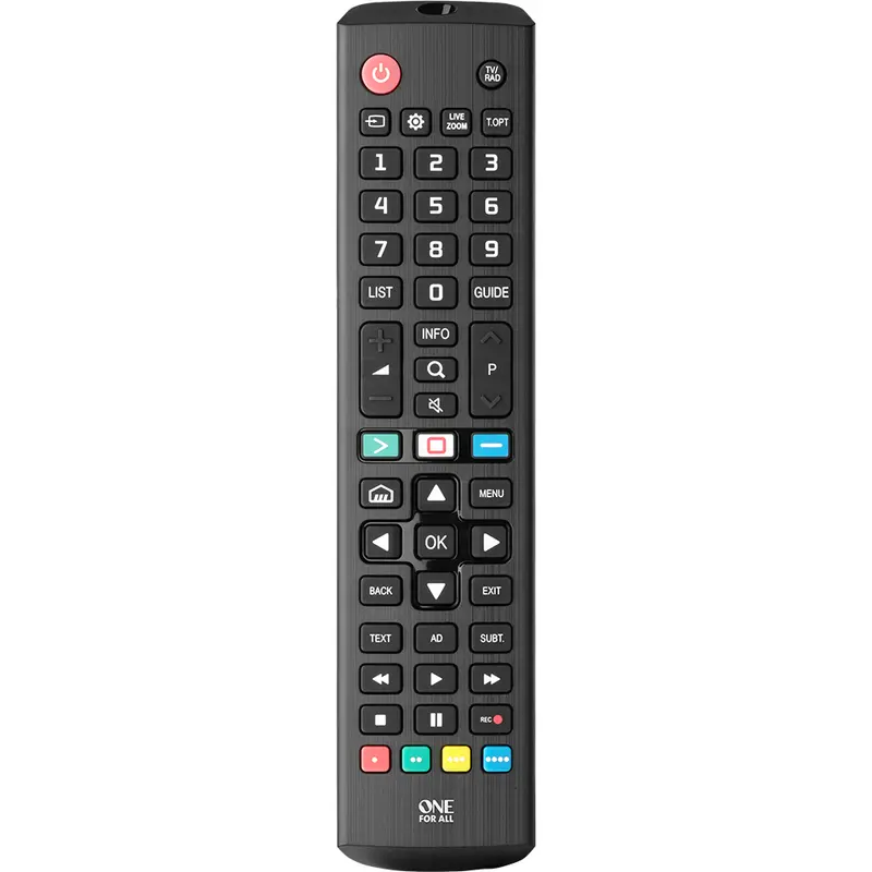 One For All Urc4911 Lg Tv Replacement Remote – Black 1