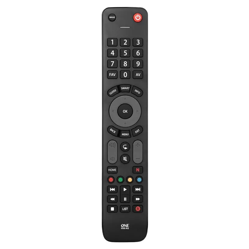 One For All Urc7115 Evolve Universal Tv Remote – Black 1