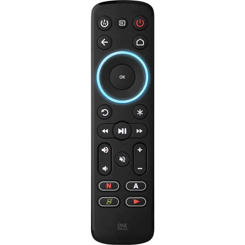 One For All Urc7935 Universal Streaming Remote – Black, Compatible With Major Platforms 1