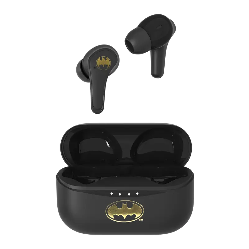Otl Batman True Wireless Earbuds – Dc Comics Black In-Ear Tws Headphones 1