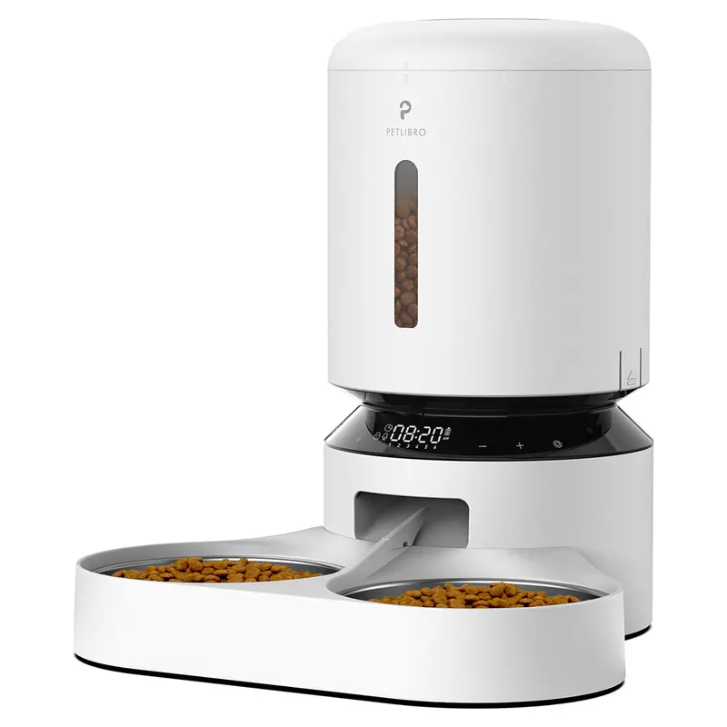 Petlibro Granary 5L Dual-Compartment Automatic Pet Feeder – White (Pl-Af006-93W) 1