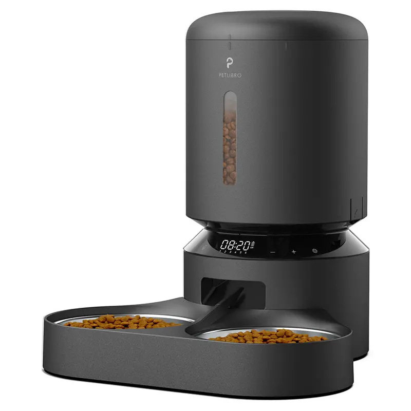 Petlibro Granary Automatic Pet Feeder – 5L Dual-Compartment, Black, Scheduled Dispensing | Pl-Af006-93B 1