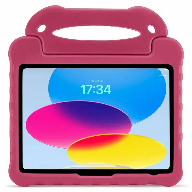 Pipetto Activity Case For Ipad (10Th Gen) – Pink Rugged Carry Case With Stylus Storage (P066-130-V) 1