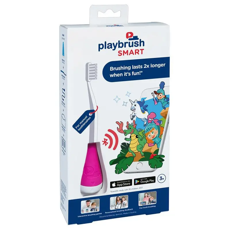 Playbrush Smart Kids Toothbrush – Sonic, Pink | E71009259 1