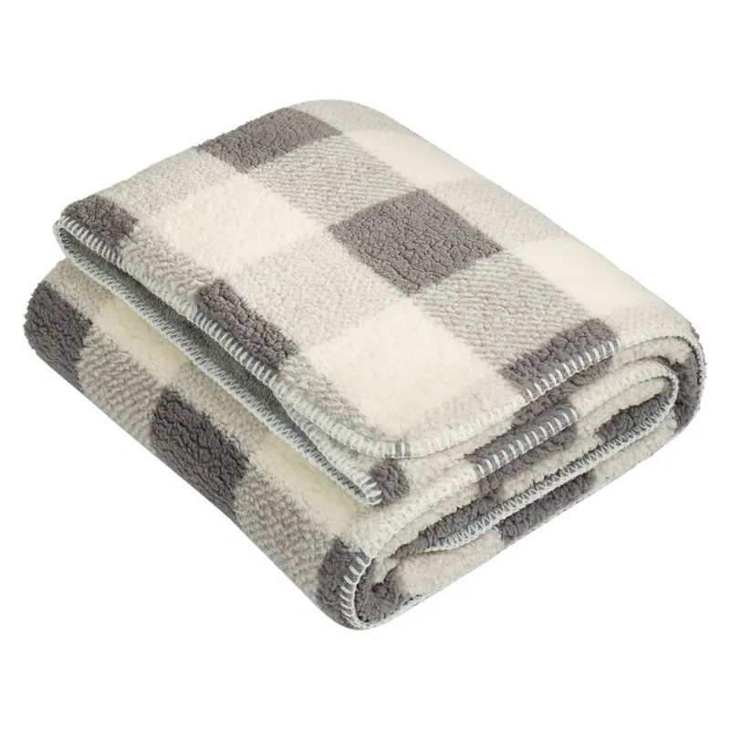 Port Authority Reversible Sherpa And Plush Throw Blanket 1