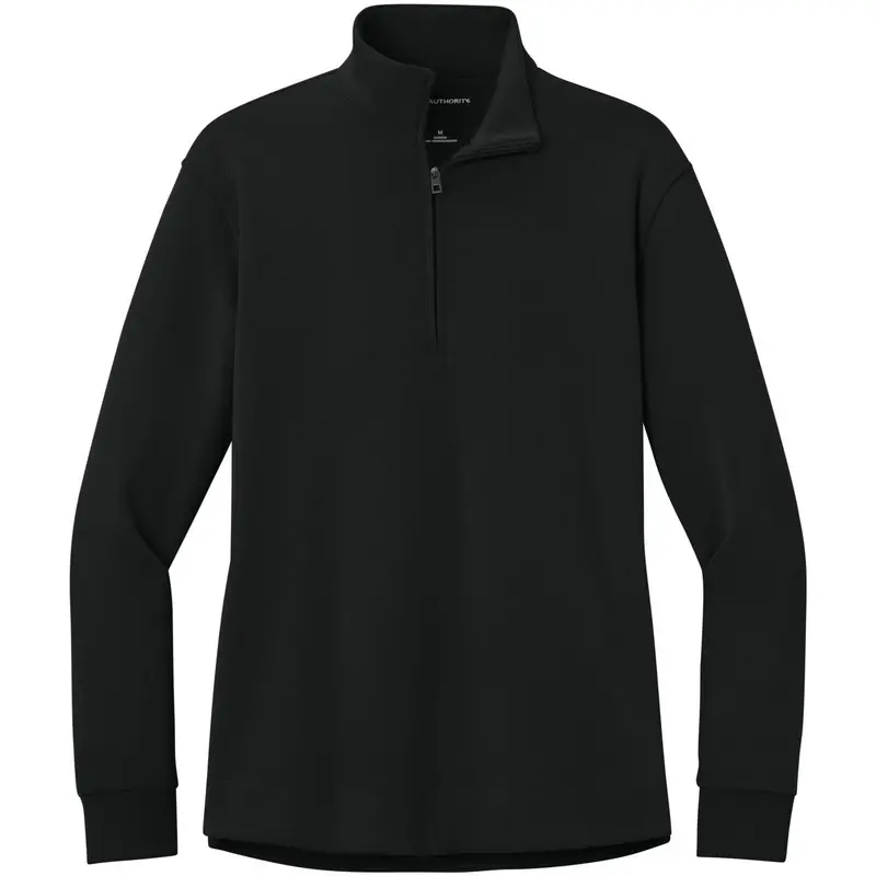 Port Authority Wearever Signature Double-Pique Women'S Quarter-Zip 1