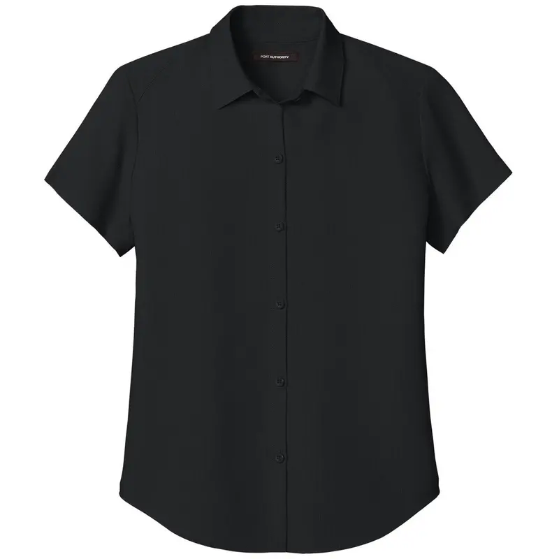 Port Authority Women'S Uv-Protective Short Sleeve Dockside Shirt 1