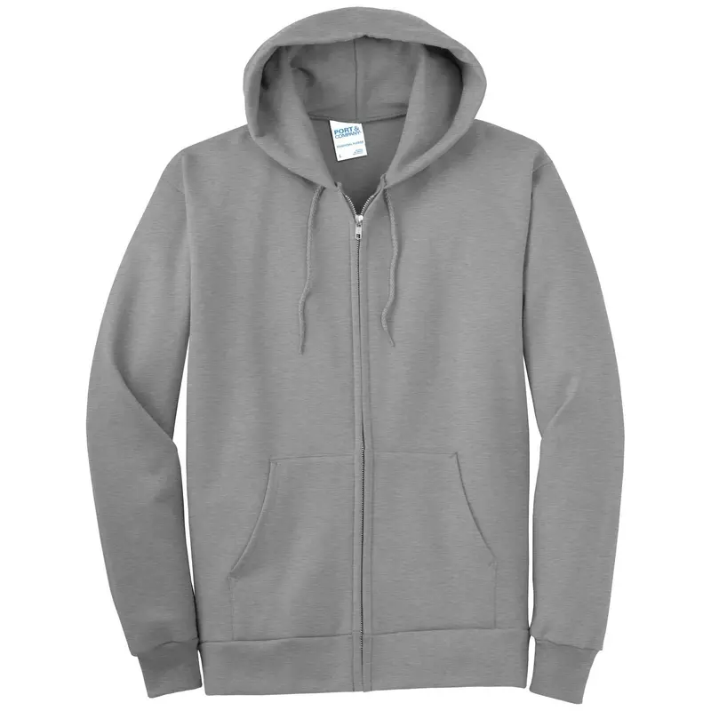 Port & Company Essential Full-Zip Fleece Hoodie 1