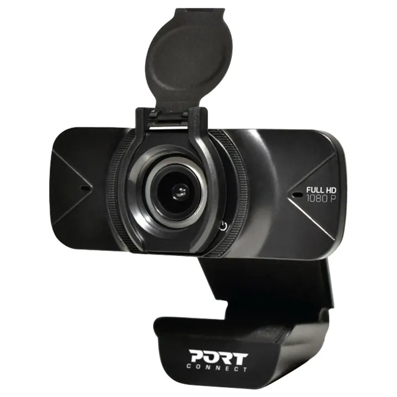Port Connect Full Hd 1080P Webcam – Dual-Interface Usb-A & Usb-C Desktop Camera (900078) 1