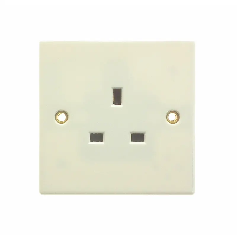 Powermaster 13A Single-Gang Socket Outlet – White Housing, Sku 1434-36 1