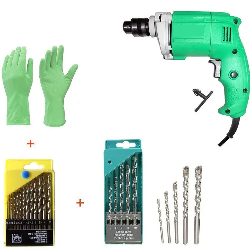 Precision 10 Mm Drill Bit Set – 5-Piece Professional Titanium-Coated Bit Collection 1