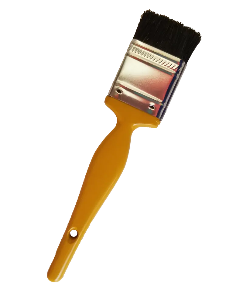 Precision Detail Brush – Yellow Pigmented Bristles 1