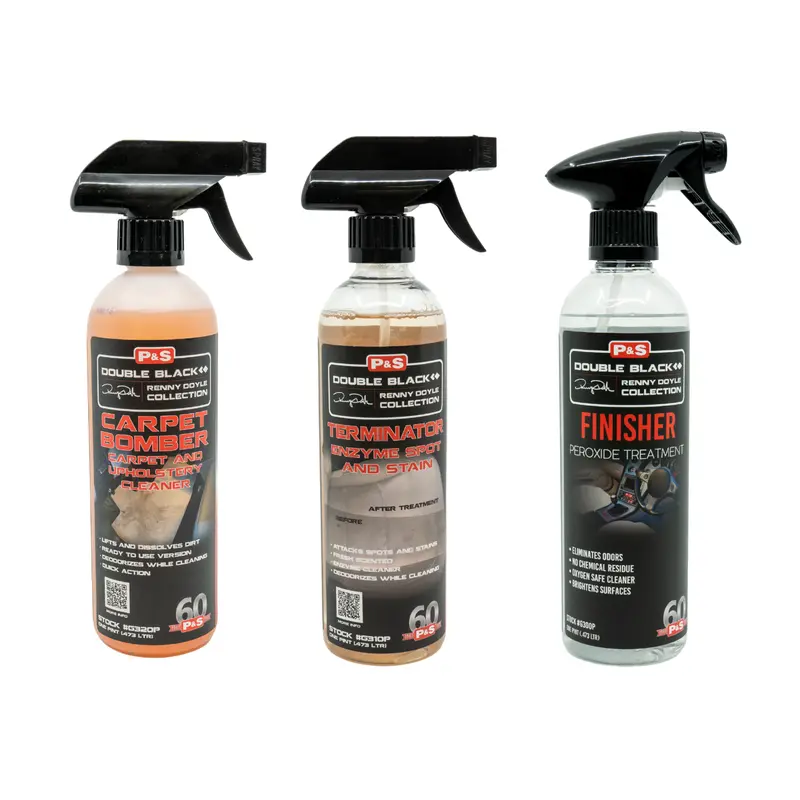 P&S 3-Step Professional Carpet Cleaning System Kit 1