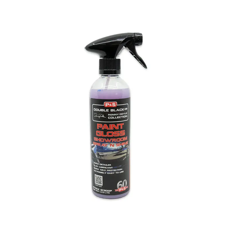P&S Paint Gloss Showroom Spray & Shine – Instant Reflective Finish 1