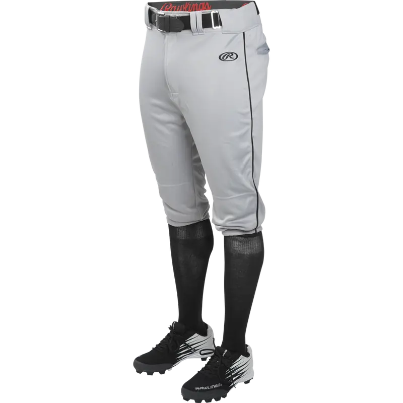 Rawlings Adult Launch Knicker Baseball Pants – Piped Accent Detailing (Lnchkpp) 1