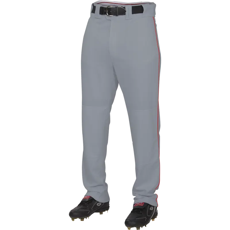 Rawlings Adult Premium Semi-Relaxed Baseball Pants With Piping 1