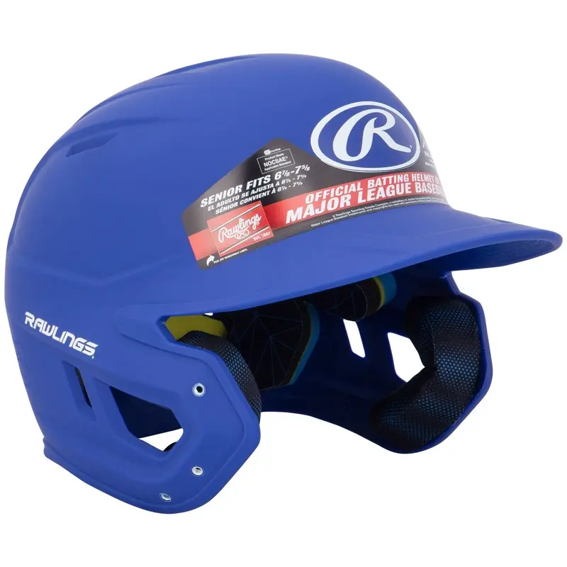 Rawlings Mach Matte Batting Helmet – Aerodynamic Shell, Adjustable Fit System 1