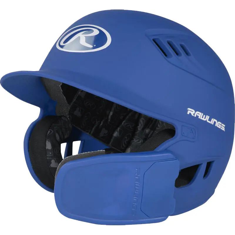 Rawlings R16 Matte Batting Helmet With Universal Jaw Guard – Premium Protection 1