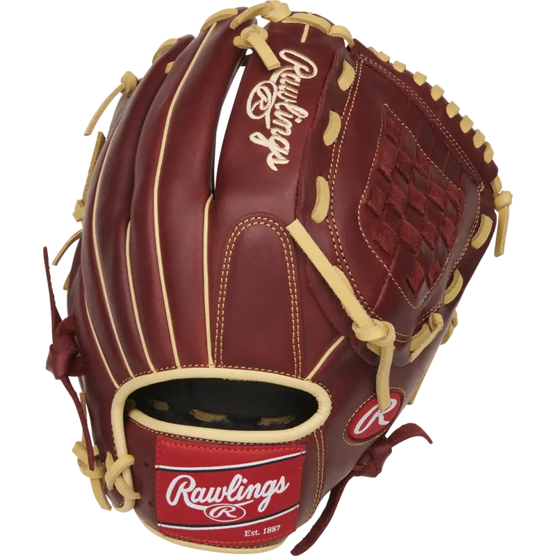 Rawlings Sandlot 12-Inch Adult Baseball Glove – Durable Leather Design 1