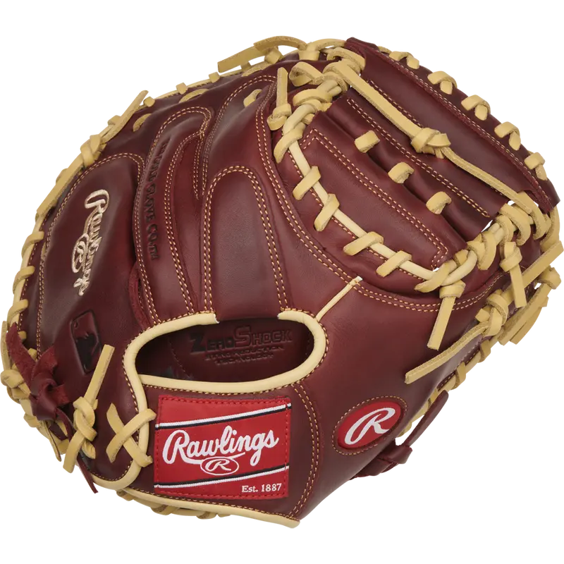 Rawlings Sandlot 33-Inch Baseball Catcher’S Mitt – Durable Leather Design 1