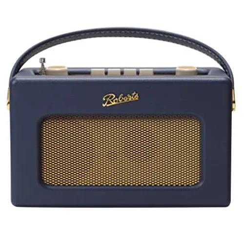 Roberts 1950S Revival Fm/Mw Portable Radio — Midnight Blue Retro Style | R260Mb 1