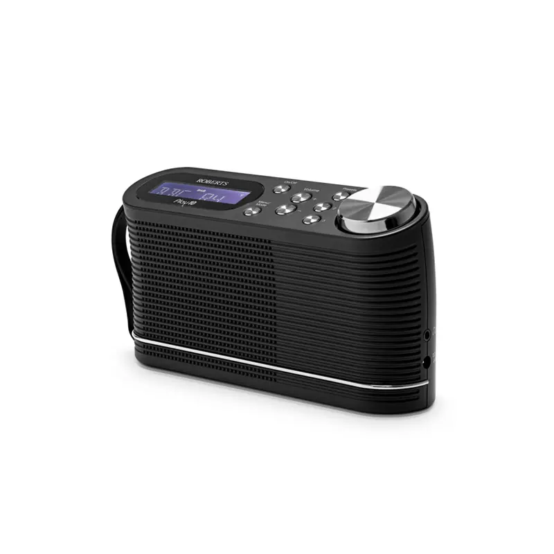 Roberts Play10 Dab+/Fm Portable Radio In Black 1