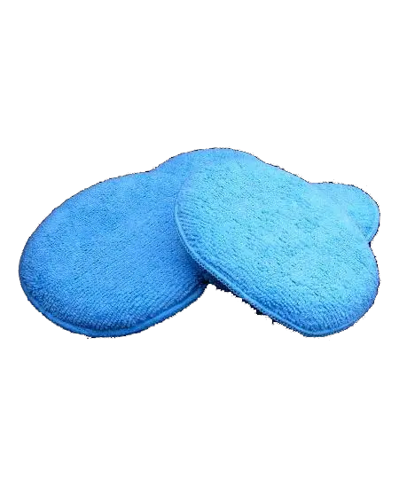 Round Microfiber Wax Application Pad 1