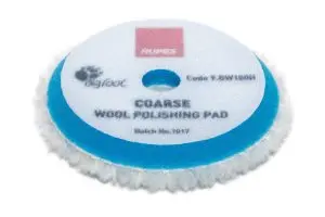 Rupes Blue Da Wool Cutting Pad – 4" Diameter 1