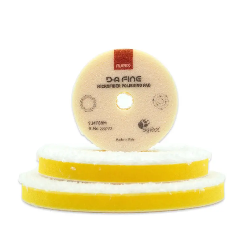 Rupes Da Yellow Microfiber Polishing Pads 1