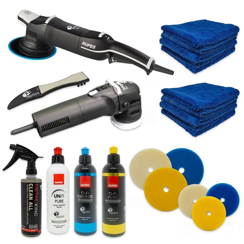 Rupes Lhr21 Mark V Polisher + Rupes 75E Backing Plate Combo Kit 1