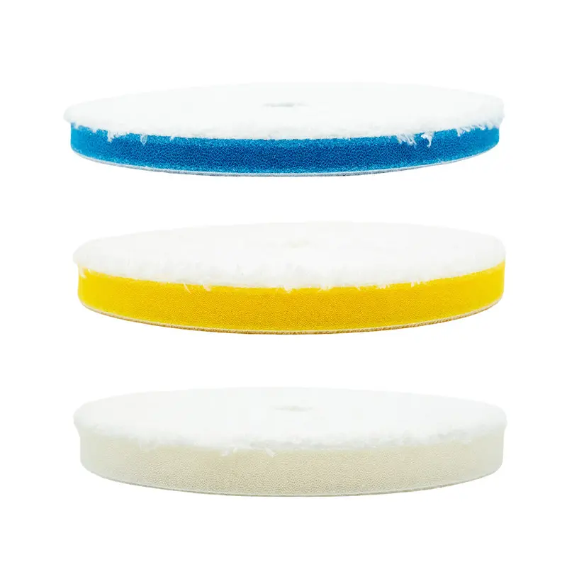 Rupes Microfiber Polishing Pad Set 3