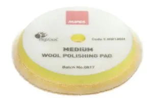 Rupes Yellow Da Wool Polishing Pad – 6" Diameter 1
