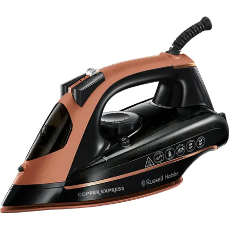 Russell Hobbs 23975 Copper Express Steam Iron – 2600W Copper & Black Design 1