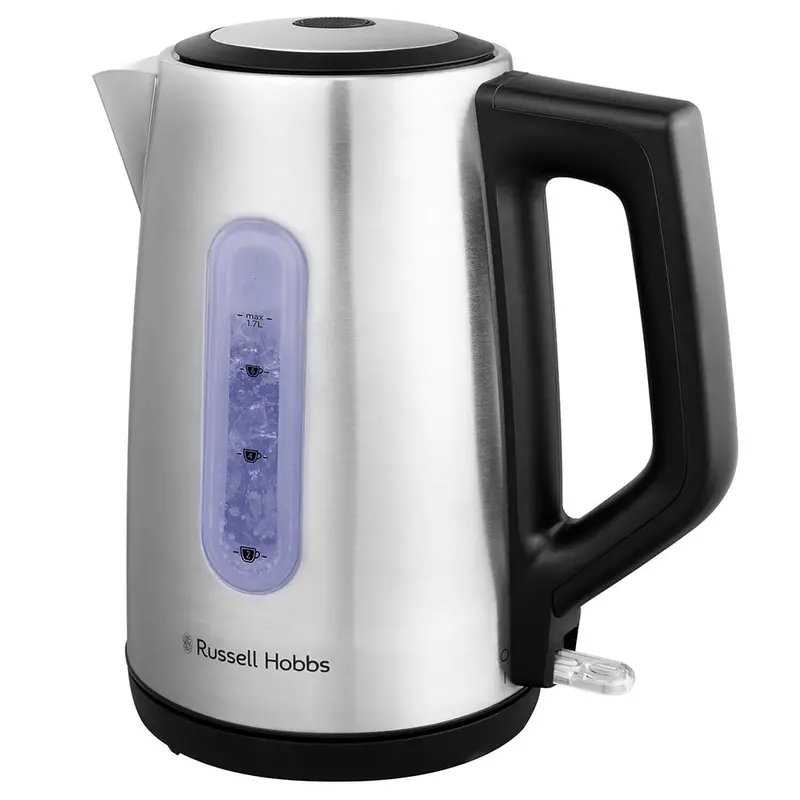 Russell Hobbs 27380 Illuminated Kettle – 1.7L Capacity, Brushed Stainless Steel 1