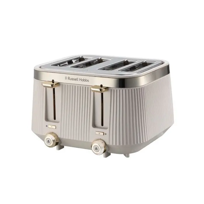 Russell Hobbs Brontë 1960W 4-Slice Toaster – Stone (Model 26771) 1
