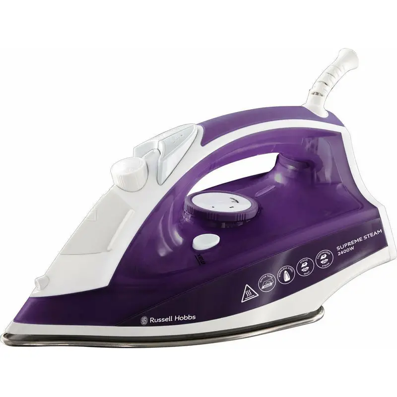 Russell Hobbs Supremesteam 2400W High-Performance Steam Iron – Purple Hue (Model 23060) 1