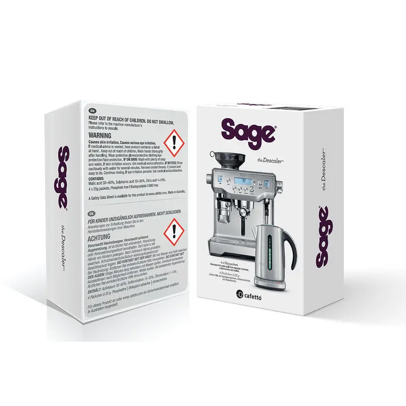 Sage Ses007Neuoneu1 Descaling Tablets For Coffee Machines & Kettles – 4-Pack 1