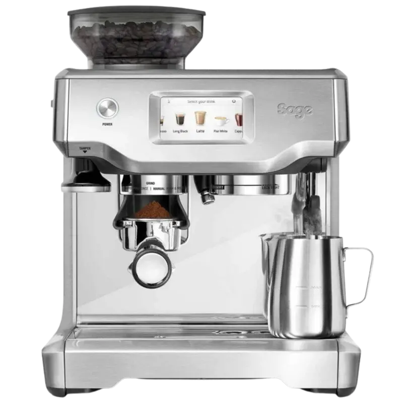 Sage Ses880Bss2Guk The Barista Touch Espresso Machine – Intuitive Touchscreen, Brushed Stainless Steel 1
